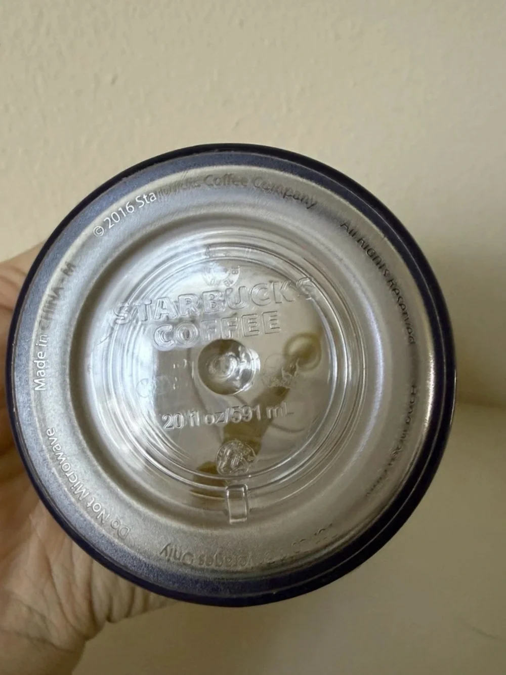 Starbucks glitter gold 20oz tumbler coffee cup